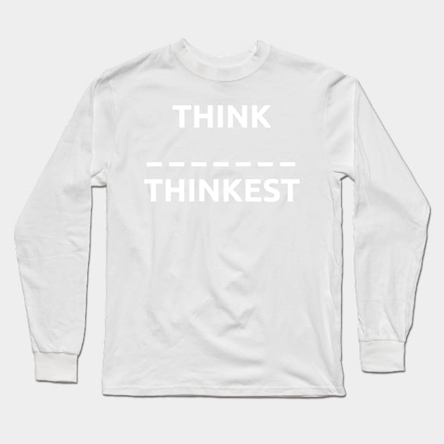 Thinker? Long Sleeve T-Shirt by MBiBtYB